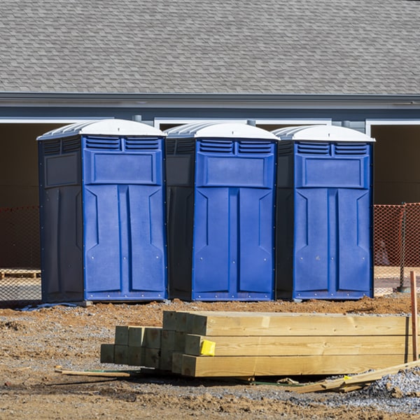 do you offer hand sanitizer dispensers inside the portable toilets in Mount Hamilton California